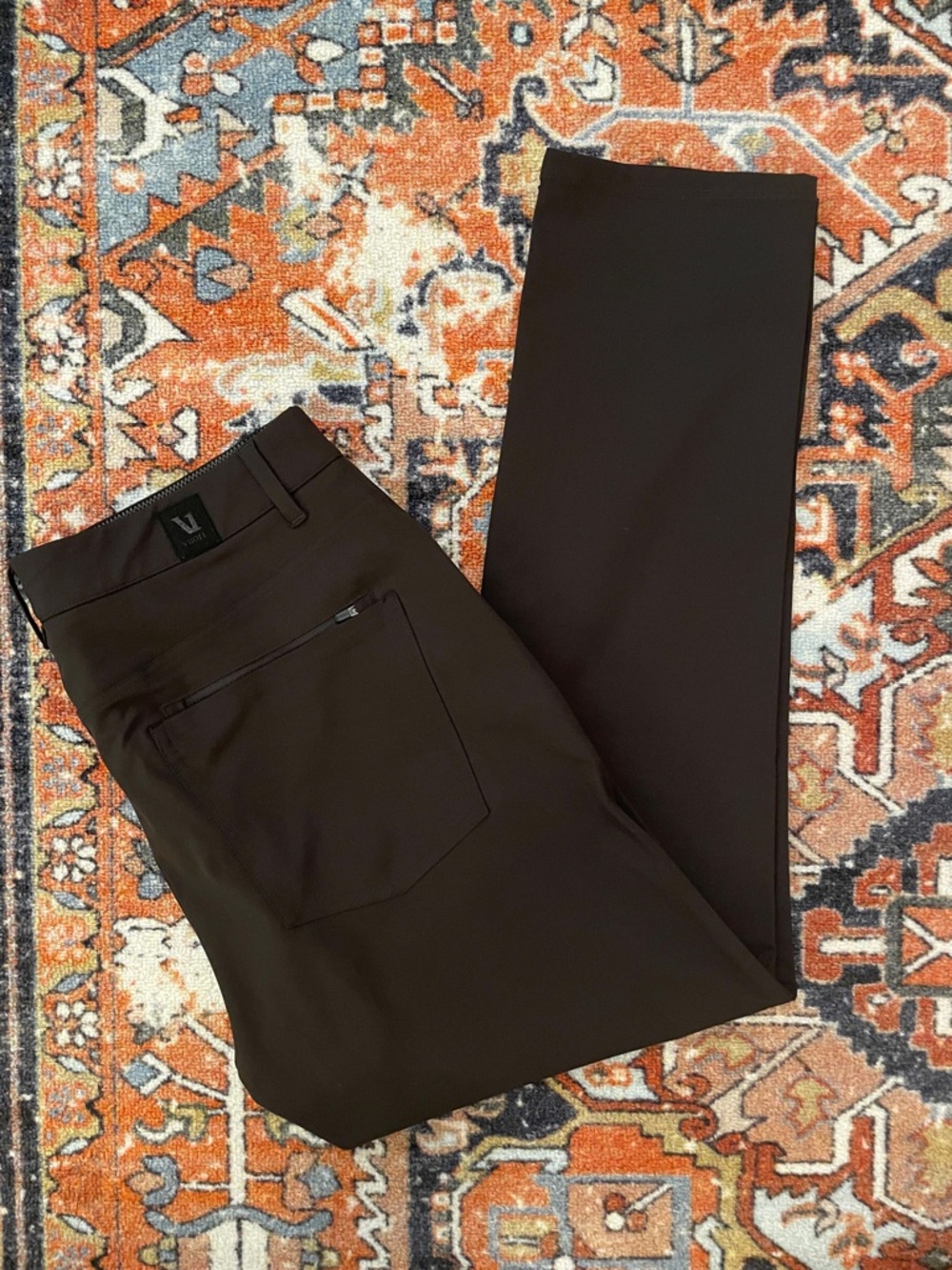 Vuori Men’s Meta Pants Trouser Chocolate Brown | Men’s Size 32 Short